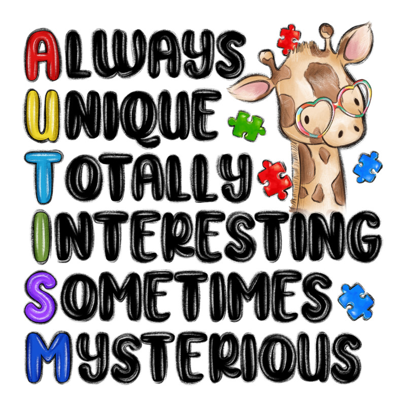 Always Unique Autism Urban Heavy Tee by MaliasSmallBusiness | Teevron