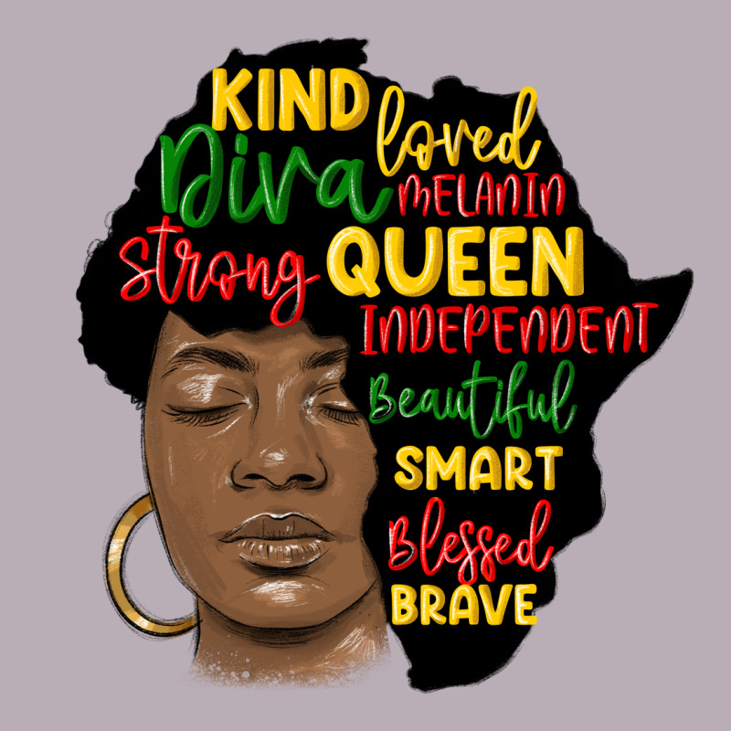 Black Woman Africa Silhouette Vintage Tee by MaliasSmallBusiness | Teevron