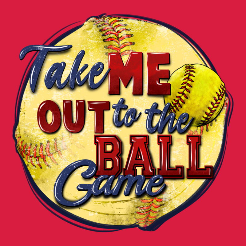 Take Me Out To The Ball Game Softball Premium Hoodie by CowGirlArtShop | Teevron