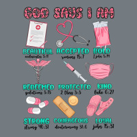 God Says I Am Nurse Heavyweight Sweatshirt | Teevron
