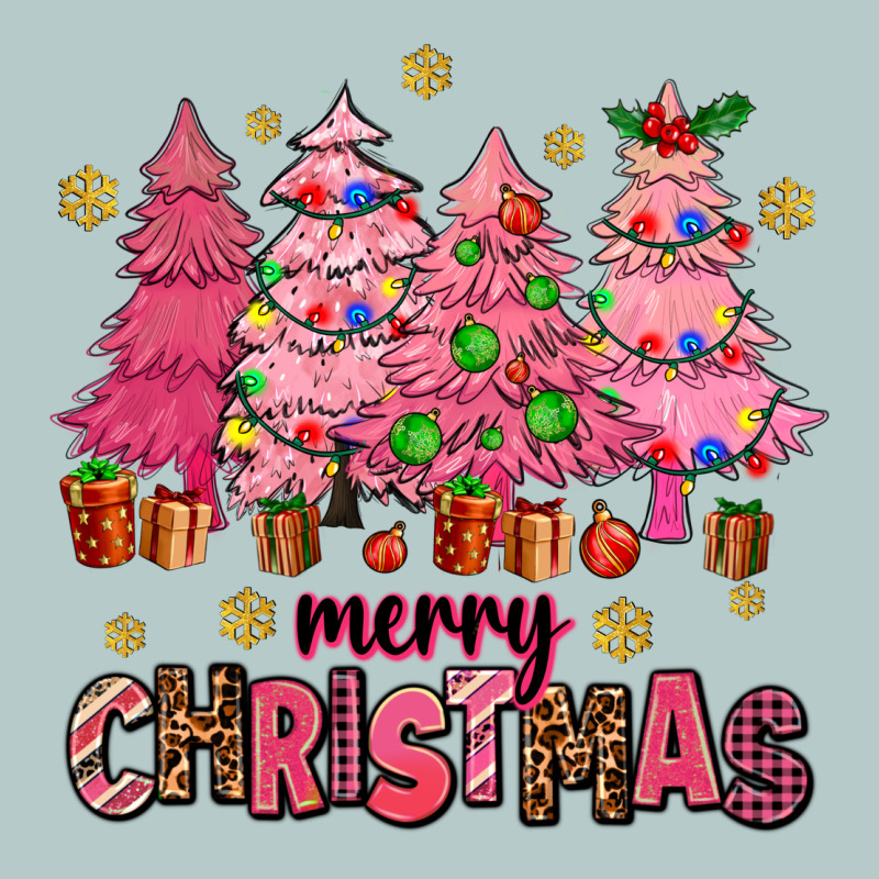 Pink Christmas Trees Heavy Core Tee by AdoDesignShop | Teevron