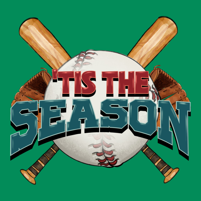 'tis The Season Baseball Urban Hoodie by FaDigitalArtStudio | Teevron