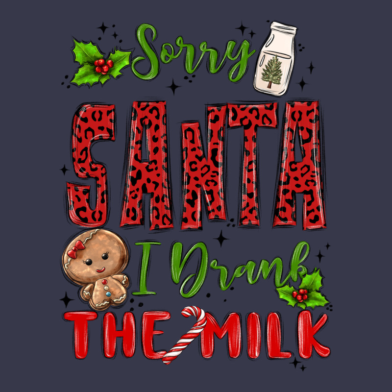 Sorry Santa ı Drank The Milk Long Sleeve Tee by MaliasSmallBusiness | Teevron