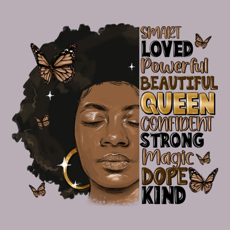 Afro Woman Smart Loved Powerful Vintage Tee by MaliasSmallBusiness | Teevron