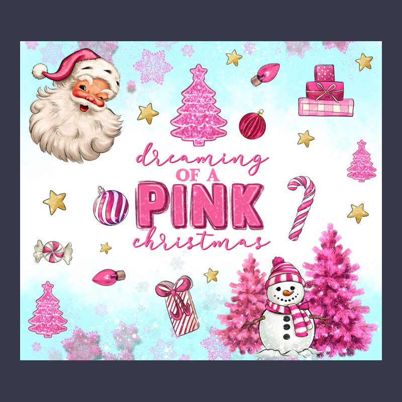 Dreaming Of A Pink Christmas Long Sleeve Tee by MaliasSmallBusiness | Teevron