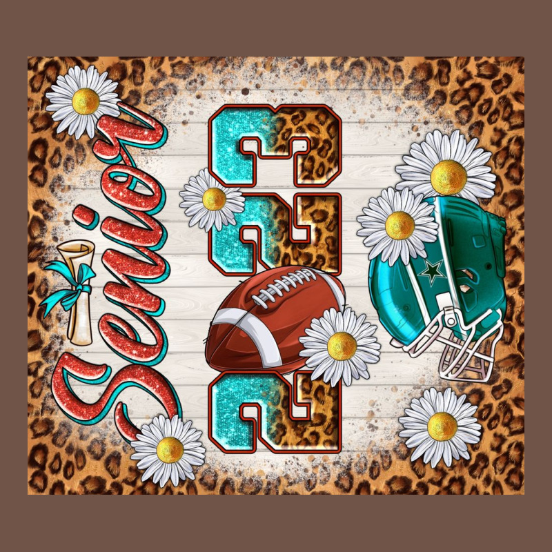 Senior 2023 Football Premium Sweatshirt by TumblerDesignByShophia | Teevron