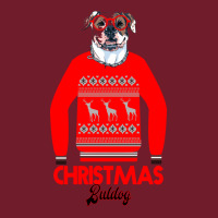 Christmas Buldog Zipper Hoodie | Teevron