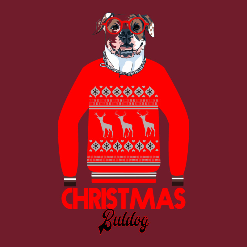 Christmas Buldog Zipper Hoodie by Bettercallsaul | Teevron