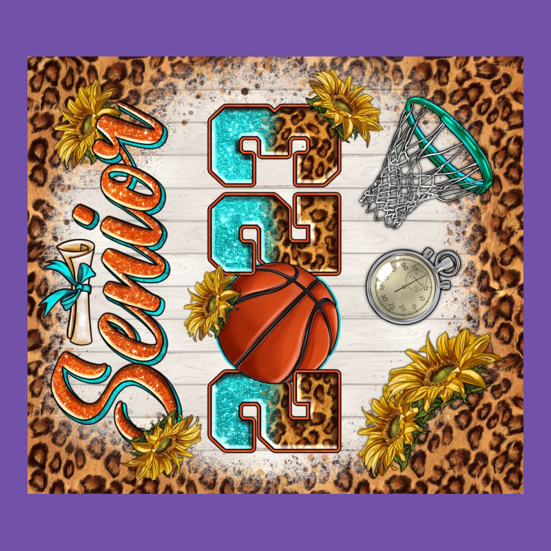 Senior 2023 Basketball Premium Sweatshirt by TumblerDesignByShophia | Teevron