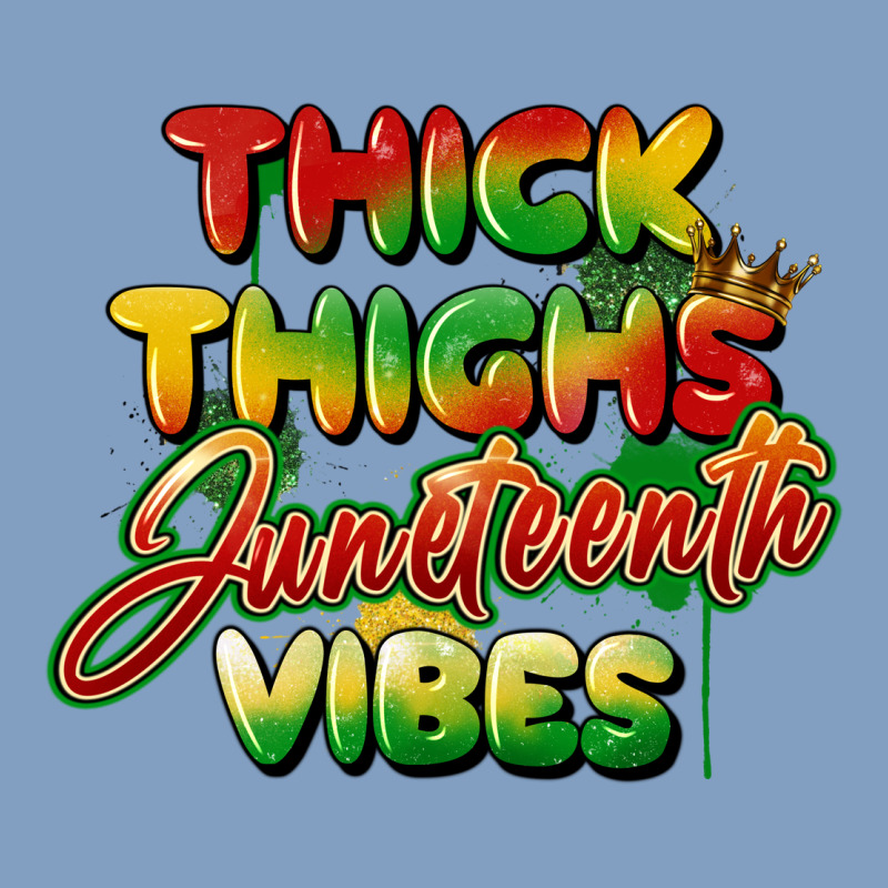 Thick Thighs Juneteenth Vibes Urban Hoodie by FaDigitalArtStudio | Teevron