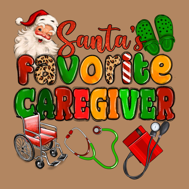 Santas Favorite Caregiver Long Sleeve Tee by MaliasSmallBusiness | Teevron