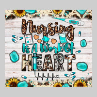 Nursing Is A Work Of Heart Premium Tee | Teevron