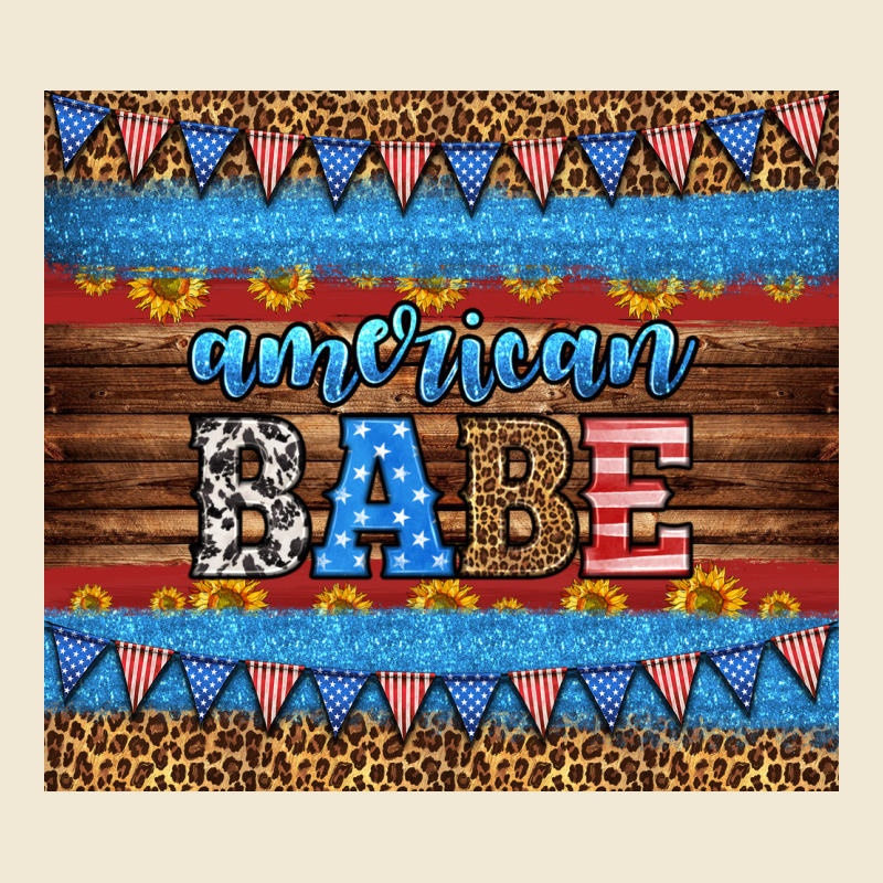 American Babe Tumbler Ladies Tee by HRA Design Shop | Teevron
