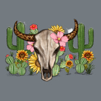 Bull Skull With Cactus Heavyweight Sweatshirt | Teevron