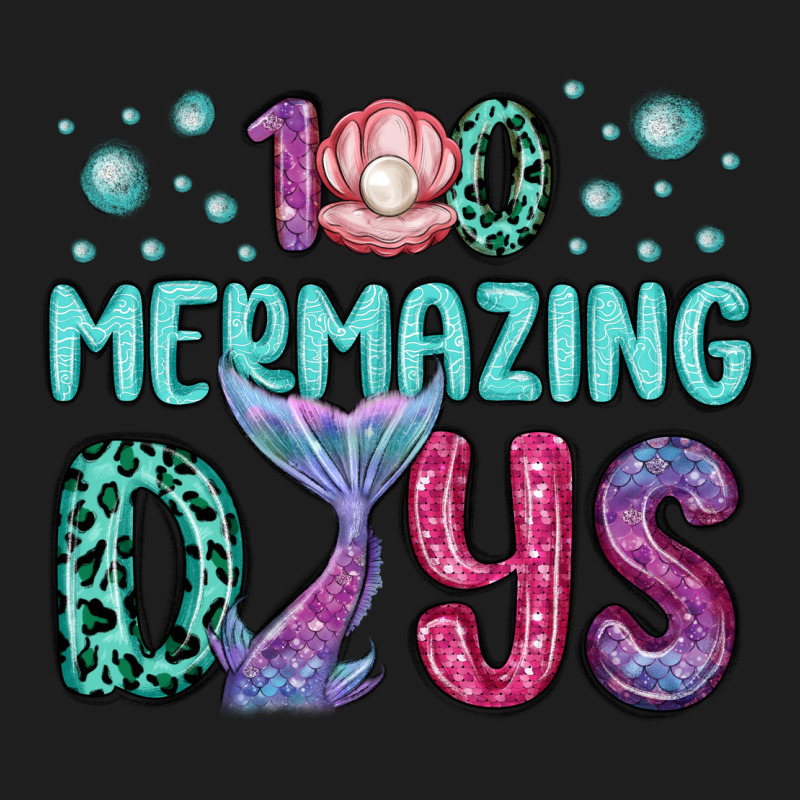 100 Mermazing Days Classic Tee by MaliasSmallBusiness | Teevron