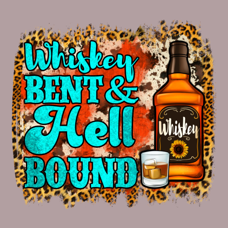 Whiskey Bent And Hell Bound Vintage Hoodie by Jasminsmagicworld | Teevron