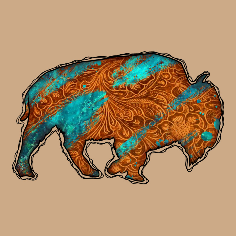 Bison Vintage Hoodie by Jasminsmagicworld | Teevron