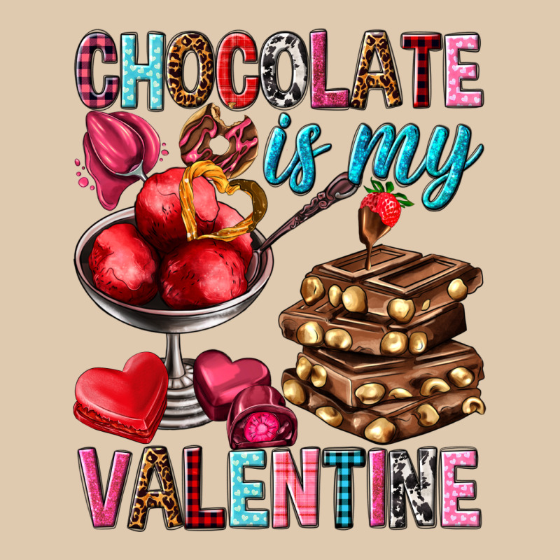 Chocolate Is My Valentine Heavyweight Sweatshirt by NancyCooperArtShop | Teevron