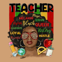 Black Woman Teacher Vintage Tee | Teevron