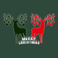 Merry Christmas Reindeer Zipper Hoodie | Teevron