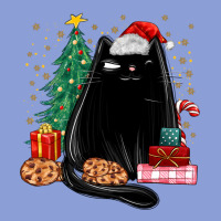 Christmas Black Cat Long Sleeve Tee | Teevron