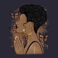Black Woman Praying Vintage Tee | Teevron