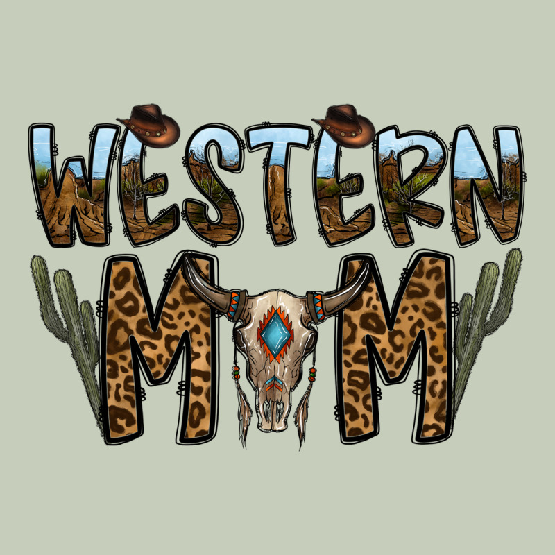 Western Mom Ladies Tee by CowhideDigitalArt | Teevron