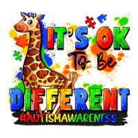 it's ok to be different autism awareness | Teevron