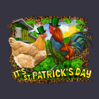 It's St. Patrick's Day Rooster And Chicken Vintage Hoodie | Teevron