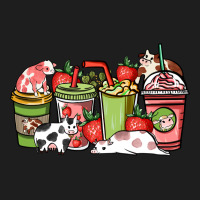 Cow And Strawberry Coffee Cups Heavyweight Hoodie | Teevron