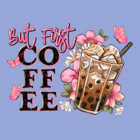 But First Coffee Floral Classic Tee | Teevron