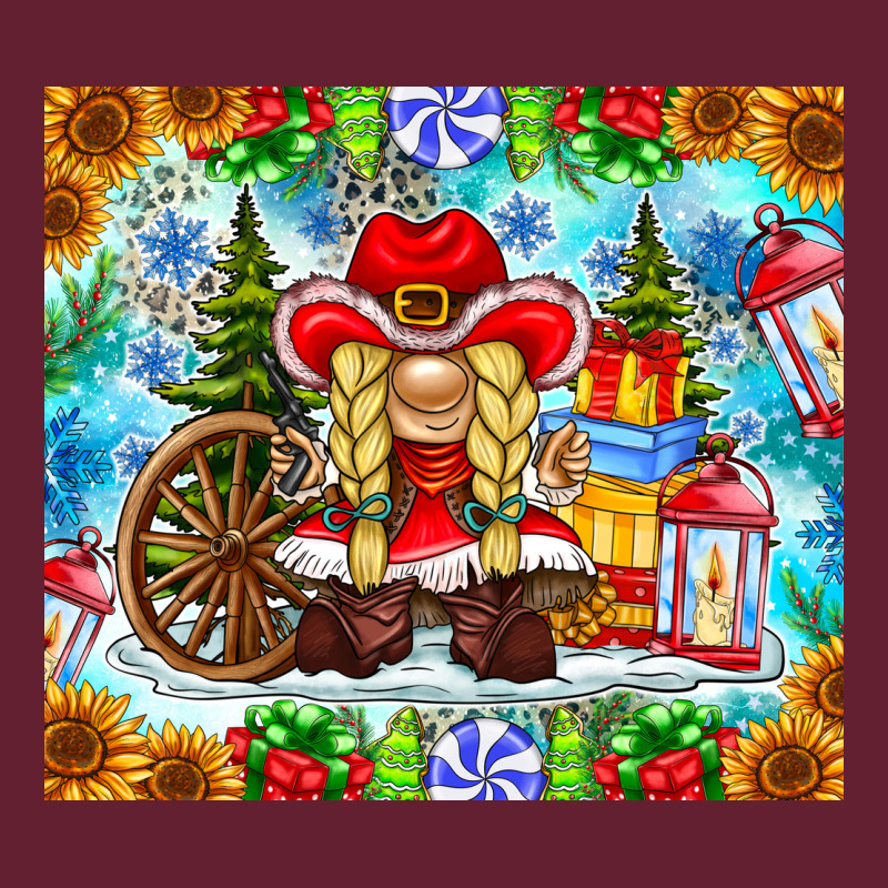 Christmas Cowboy Gnome Classic Tee by CowhideDigitalArt | Teevron