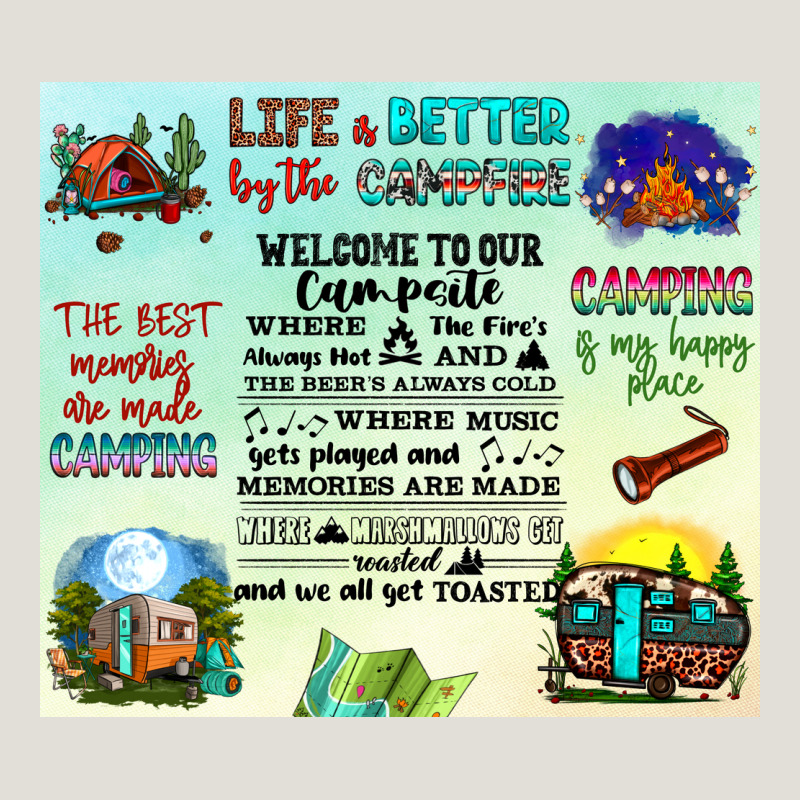 Life Is Better By The Campfire Heavy Core Tee by JahusDesignShop | Teevron