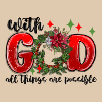 With God All Things Are Possible Heavyweight Sweatshirt | Teevron