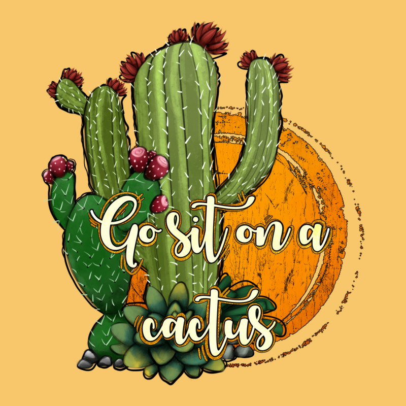 Cactus Go Sit On A Cactus Vintage Hoodie by Jasminsmagicworld | Teevron