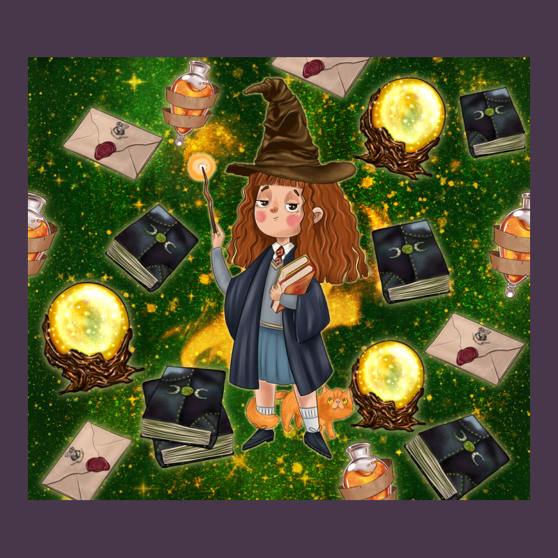 Wizard Girl With Magic Heavyweight Hoodie by TumblerDesignByShophia | Teevron