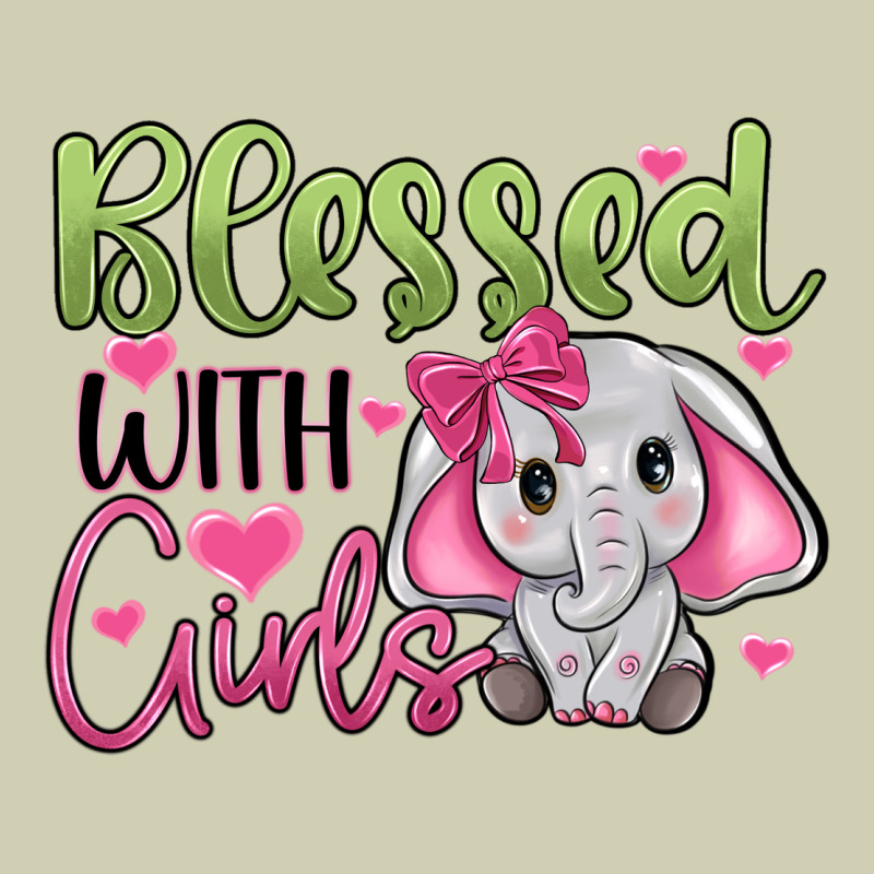 Blessed With Girls Heavy Core Tee by JahusDesignShop | Teevron