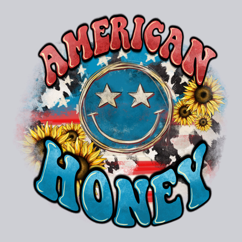 American Honey Smiley Heavyweight Sweatshirt by NancyCooperArtShop | Teevron