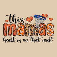 This Mamas Heart Is On That Court Heavyweight Sweatshirt | Teevron