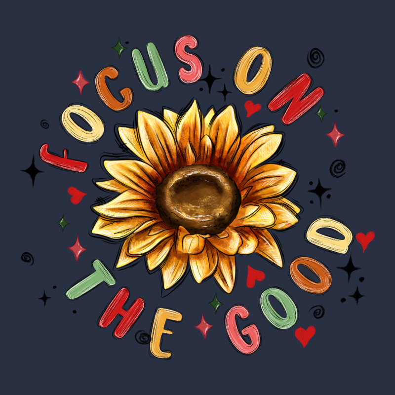 Focus On The Good Heavyweight Sweatshirt by MaliasSmallBusiness | Teevron