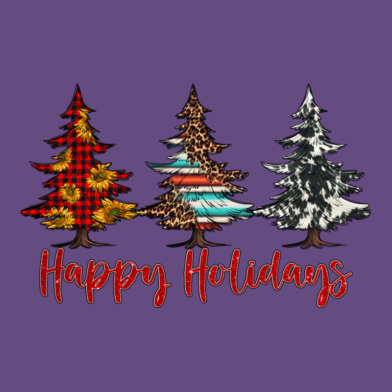 Happy Holidays Christmas Trees Vintage Hoodie by Jasminsmagicworld | Teevron
