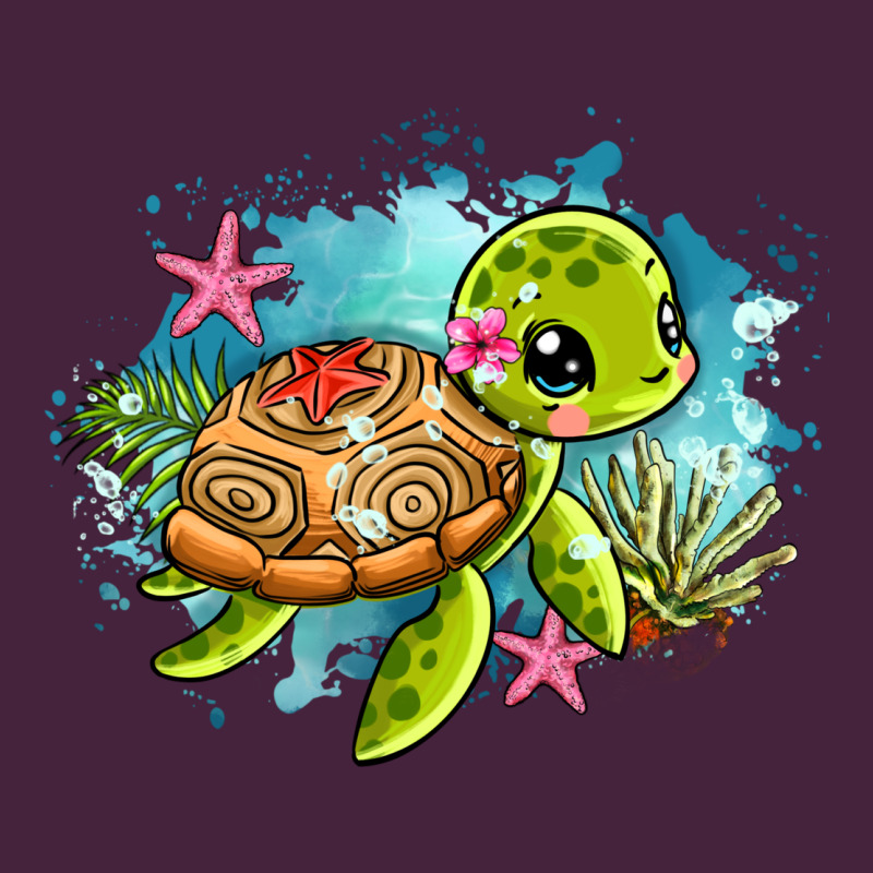 Ocean With Turtle Premium Tee by AdoDesignShop | Teevron