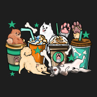 Dog Coffee Cups Heavyweight Hoodie | Teevron