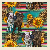 Two Cute Heifers Seamless Pattern Ladies Tee | Teevron