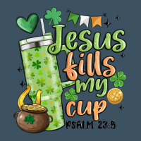 St. Patricks Day Jesus Fills My Cup Urban Heavy Tee | Teevron