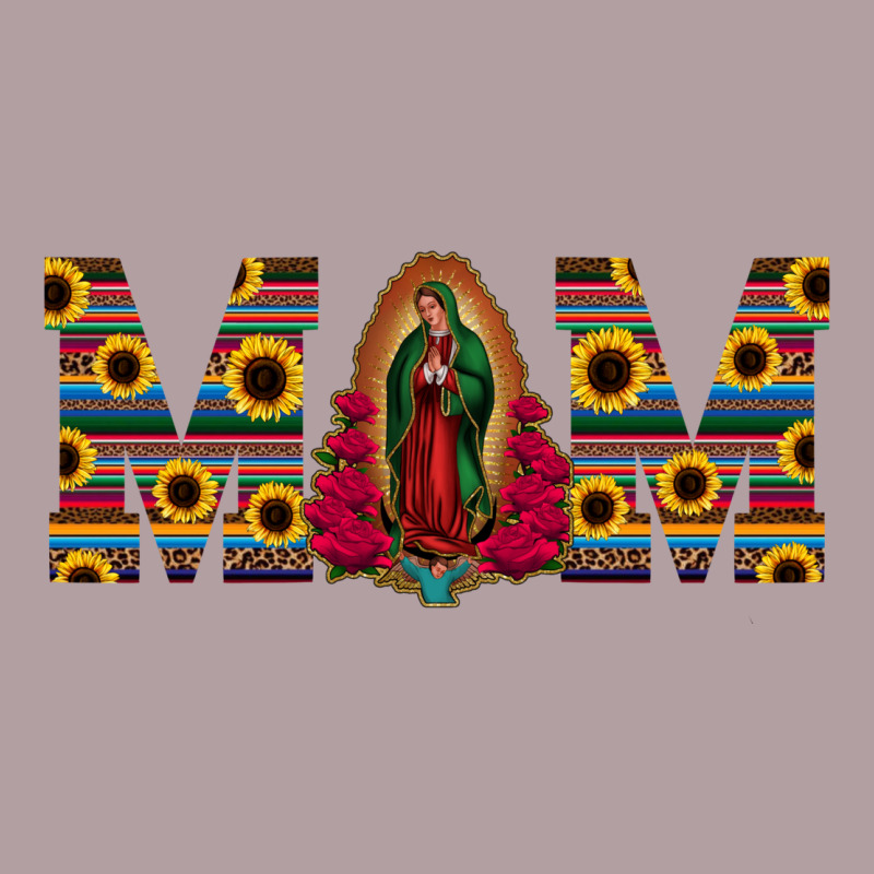 Mom Lady Of Guadalupe  Serape Sunflower Vintage Hoodie by Jasminsmagicworld | Teevron