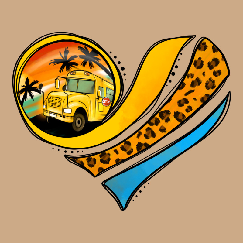 School Bus Heart Vintage Hoodie by Jasminsmagicworld | Teevron