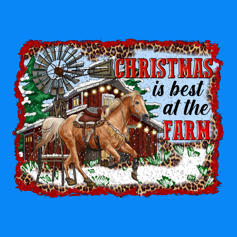 Christmas Is Best At The Farm Zipper Hoodie by RanaPortraitStore | Teevron