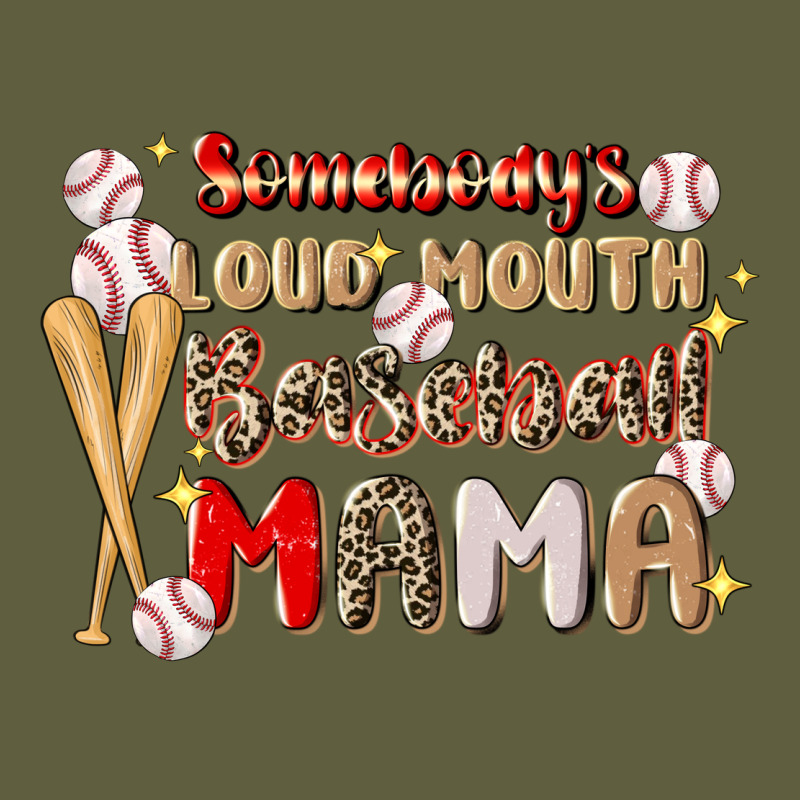 Somebody's Loud Mouth Baseball Vintage Tee by JahusDesignShop | Teevron