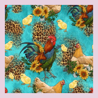 Poultry Animals Seamless Pattern Ladies Tee | Teevron